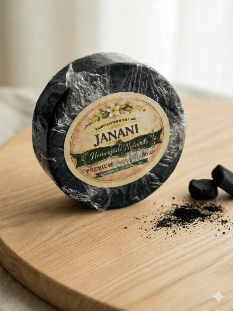Janani Hand Made Charcoal Soap view 2