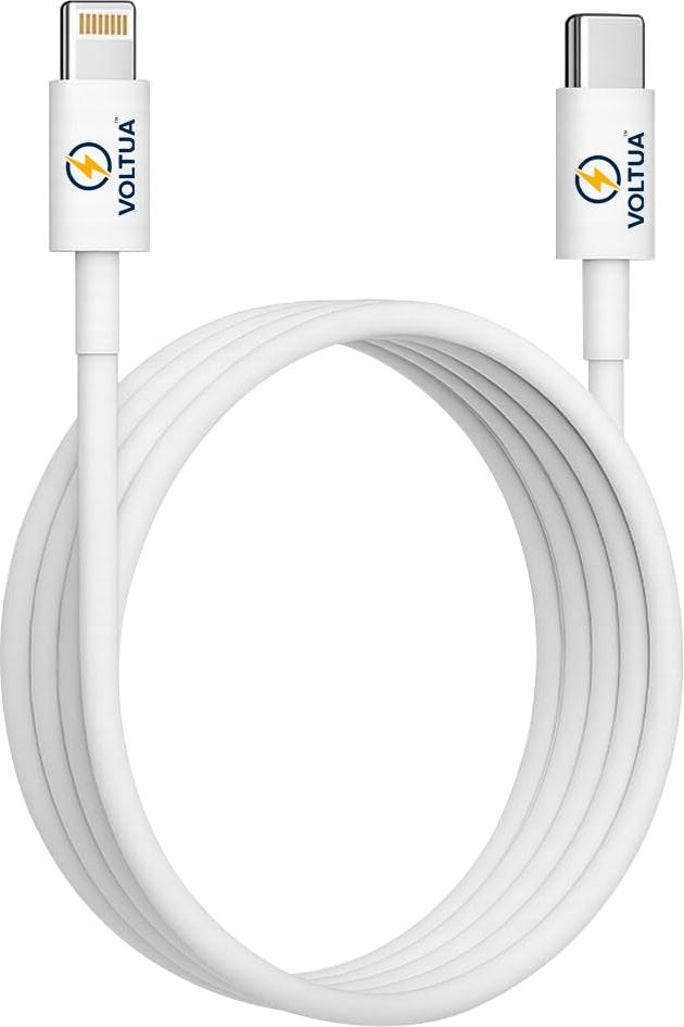 Voltua Type-C to Lightning Fast Charging Cable | 20W, 1M