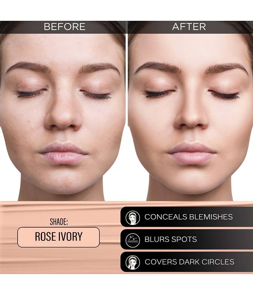 FACES CANADA Hydra Matte Foundation 3-in-1 Foundation + Moisturizer,SPF 30 | Golden Beige 032 | 25ml view 2