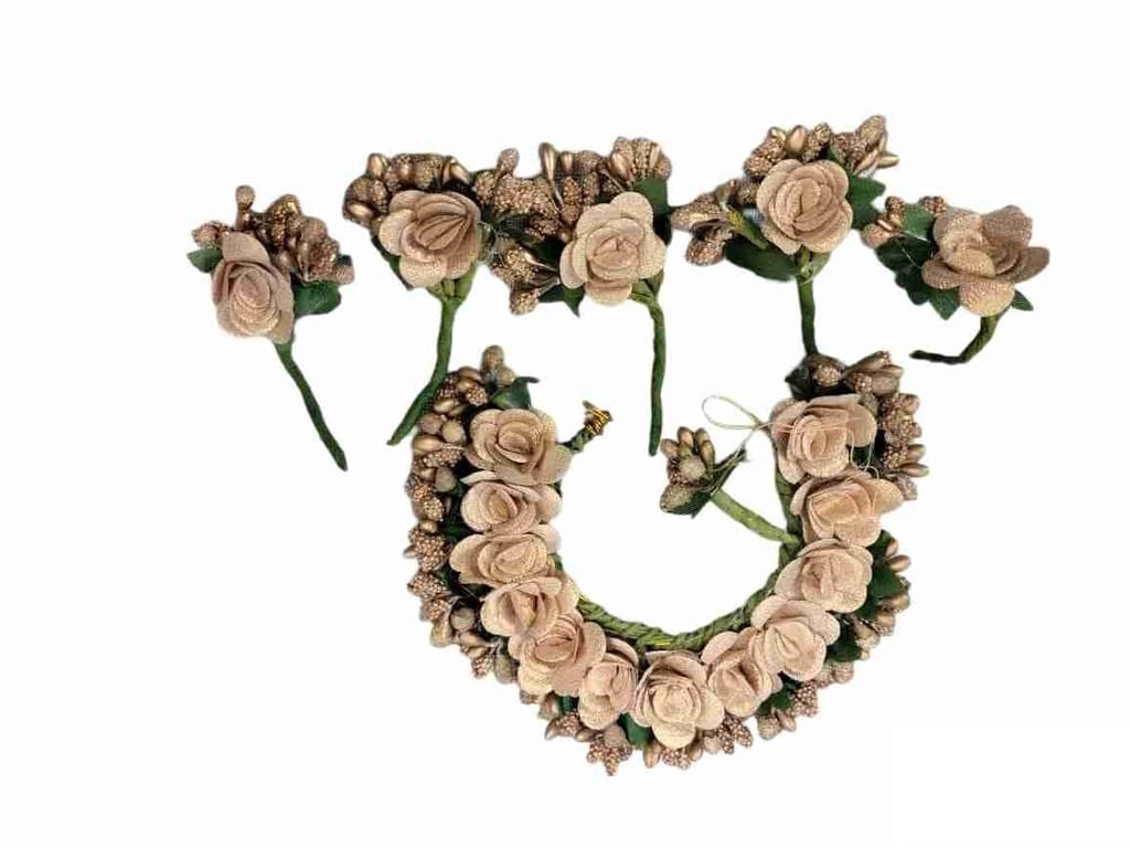 Artificial Rose Gajra for Women view 2