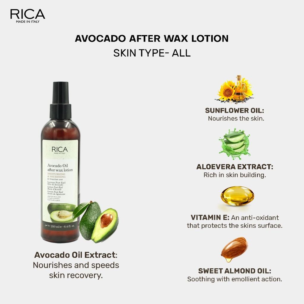 Rica Avocado After Wax Lotion (250 ml) view 2