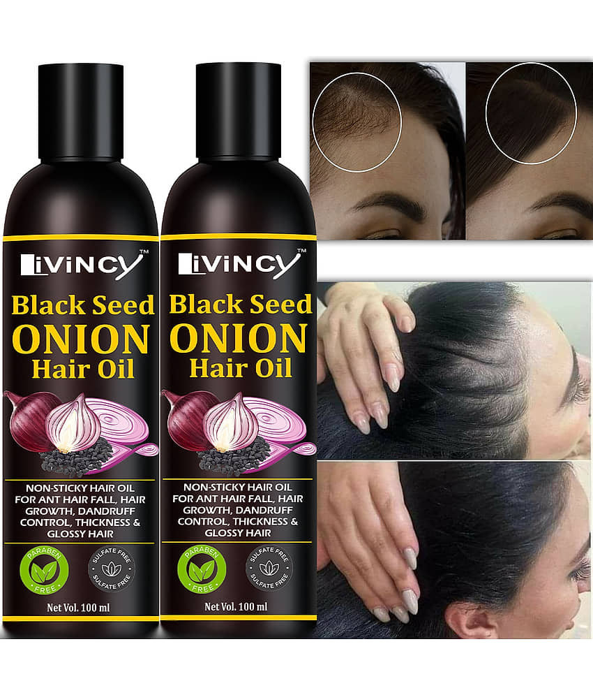 LIVINCY Hair Growth Onion Oil 200 ml ( Pack of 1 ) view 2