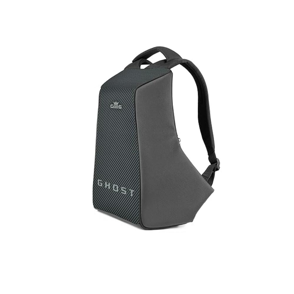GODS Ghost Carbon Fiber Anti Theft 15.6 inch Polyester Laptop Tech Backpack(25 Ltrs, Black) view 2