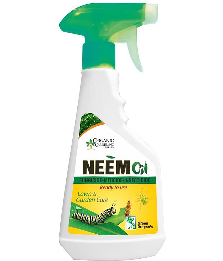 Green Dragon Neem Oil Insecticide All Insect Spray for Lawn & Garden 500 ml RTU