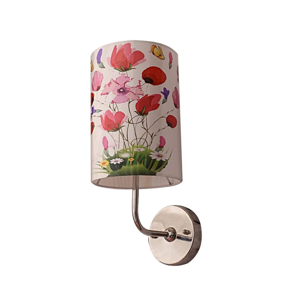LIGHT ANGLE Handmade Standard Decorative Round Shade Wall Light, Multicolour view 2