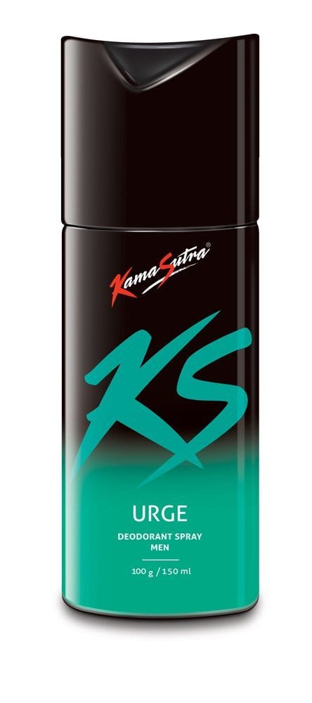 KamaSutra Deodorant Body Spray For Men, 150 ml - (Urge-Urge) Pack of 2 view 2