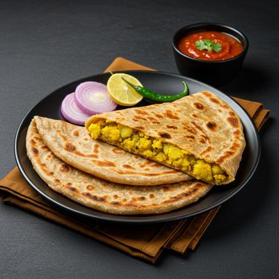 Aloo Parantha 2 Pcs
