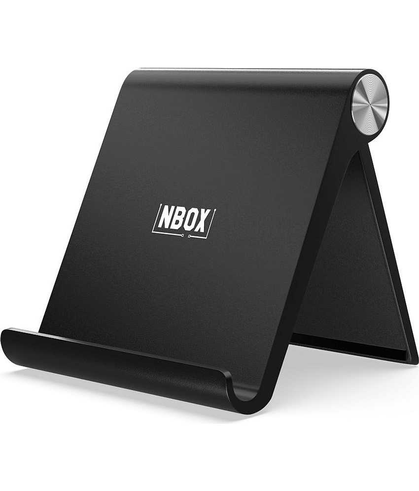 Elv Foldable Mobile Holder for Smartphones and Tablets ( Black )