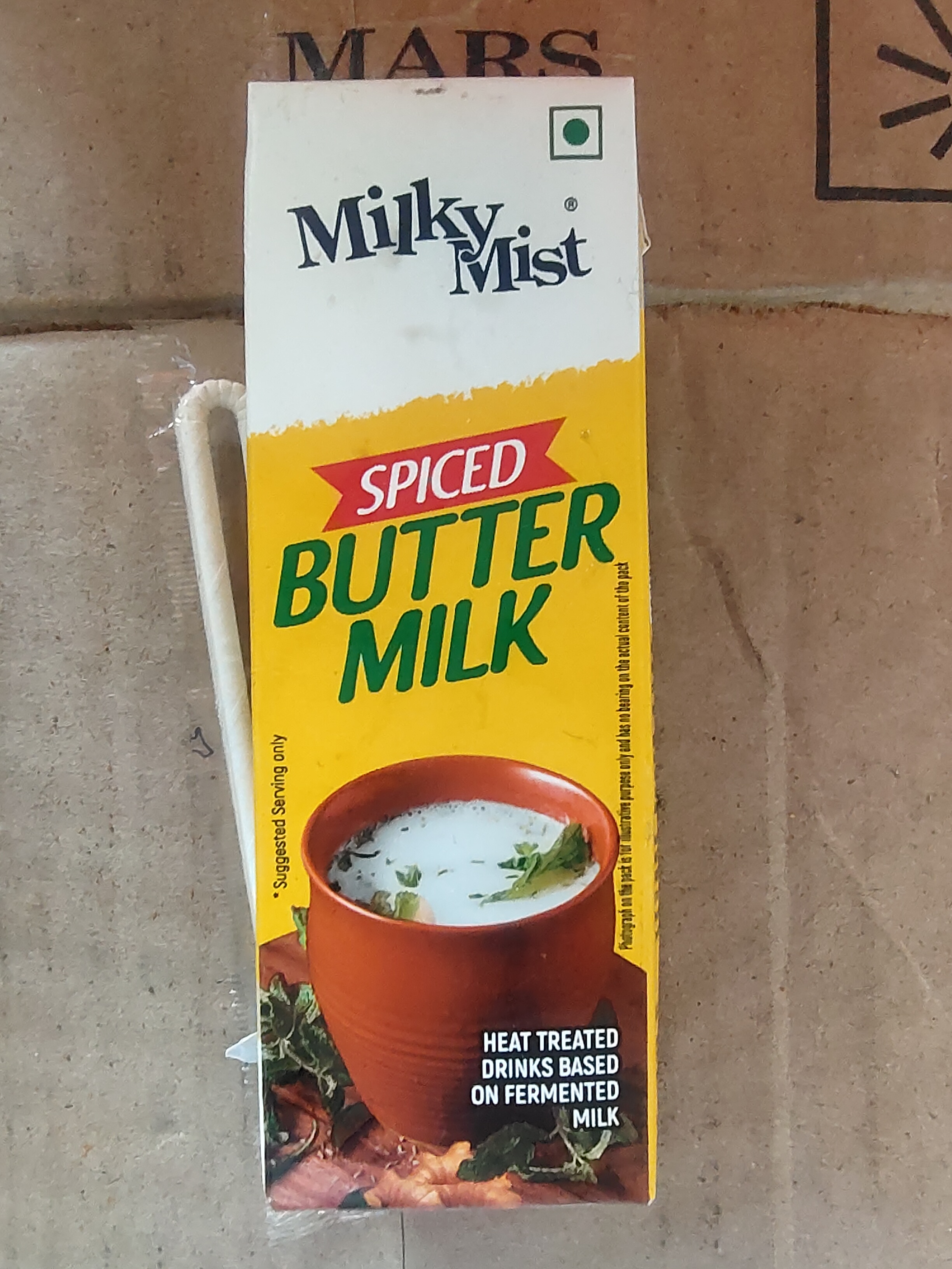 Milky mist spiced butter milk