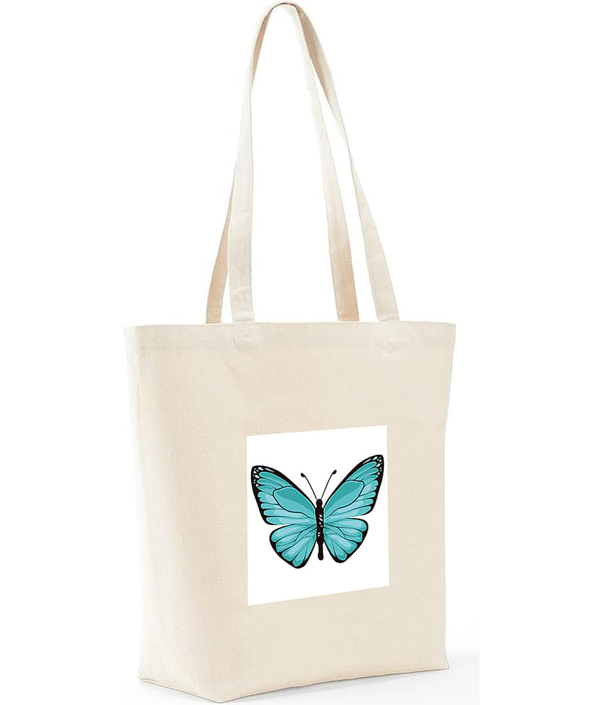 Ajanta Tote Bag Jute Set of 1 ( Off White ) view 2