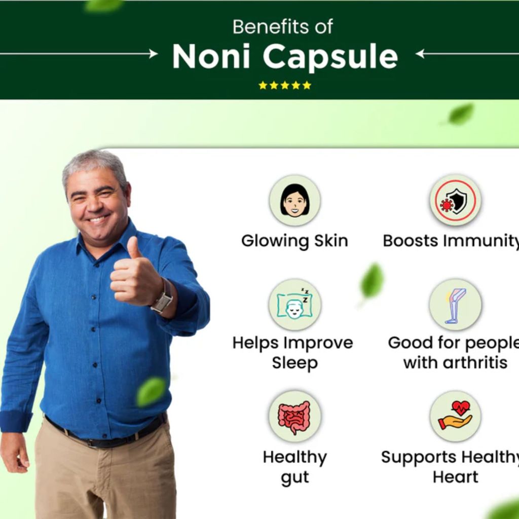 Cipzer Noni (30 Capsules): Boost Immunity, Aid Digestion, and Enhance Wellness Naturally view 2