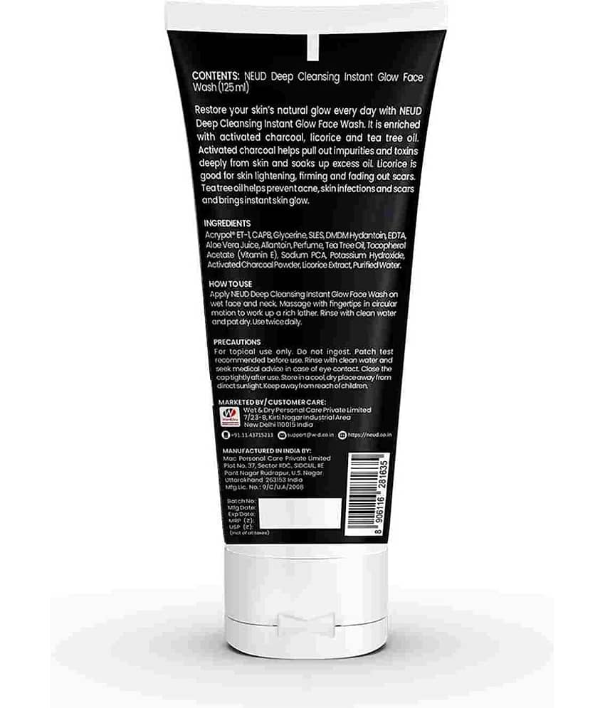 NEUD - Softening and Smoothening Face Wash For Normal Skin ( Pack of 1 ) view 2