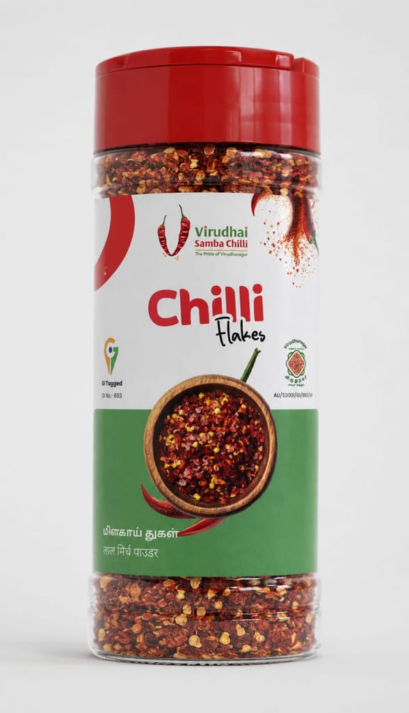 Virudhai Sambal Chilli Flakes 50g