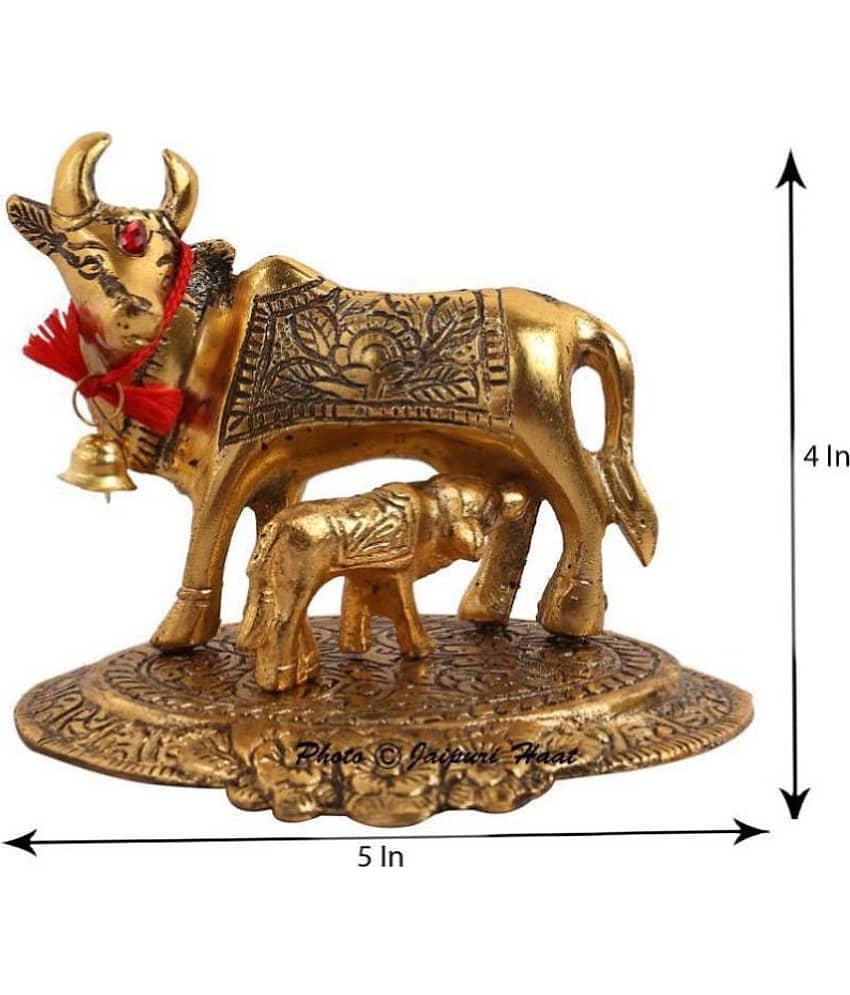 SHRI SHAKTI - Brass Religious Showpiece (Pack of 1) view 2