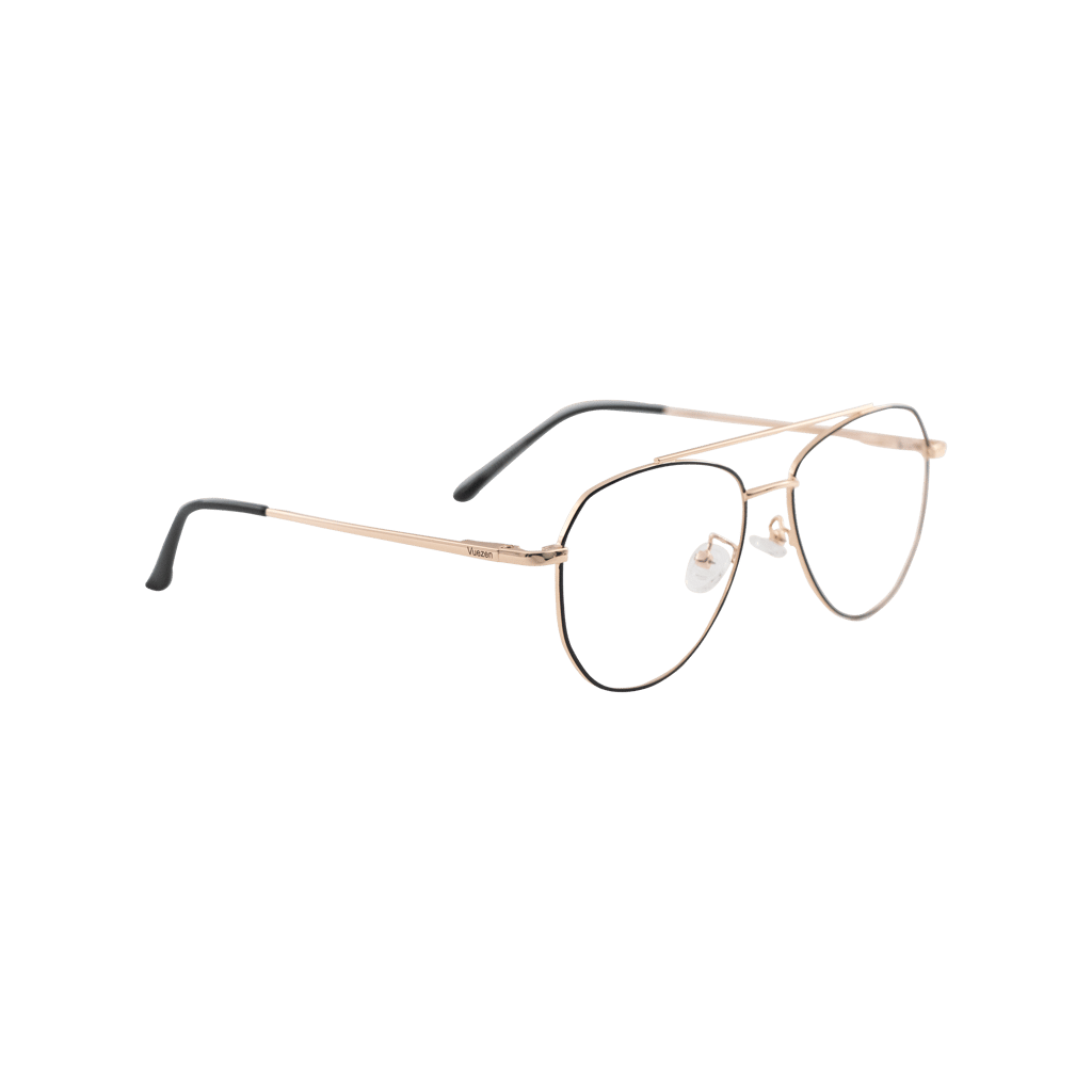Aviator Metal Eyeglasses view 2