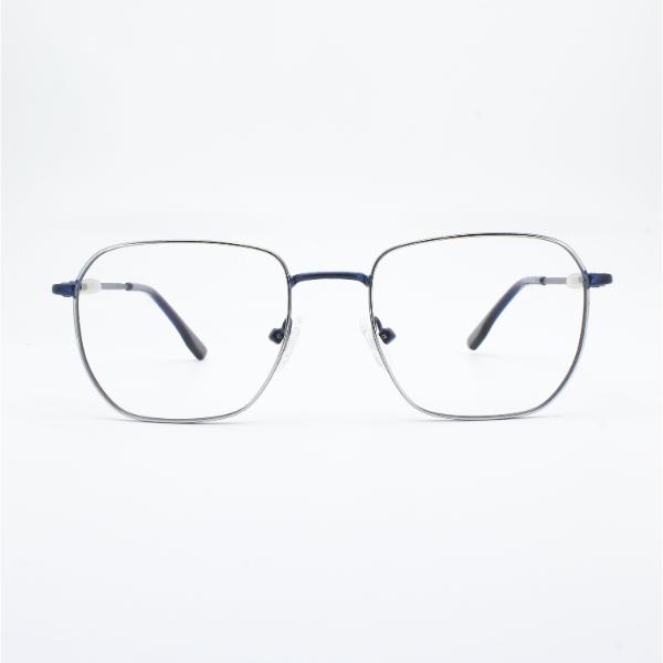 Lensoz Elite X Luxe Geometric - Narrow - Silver & Blue view 2