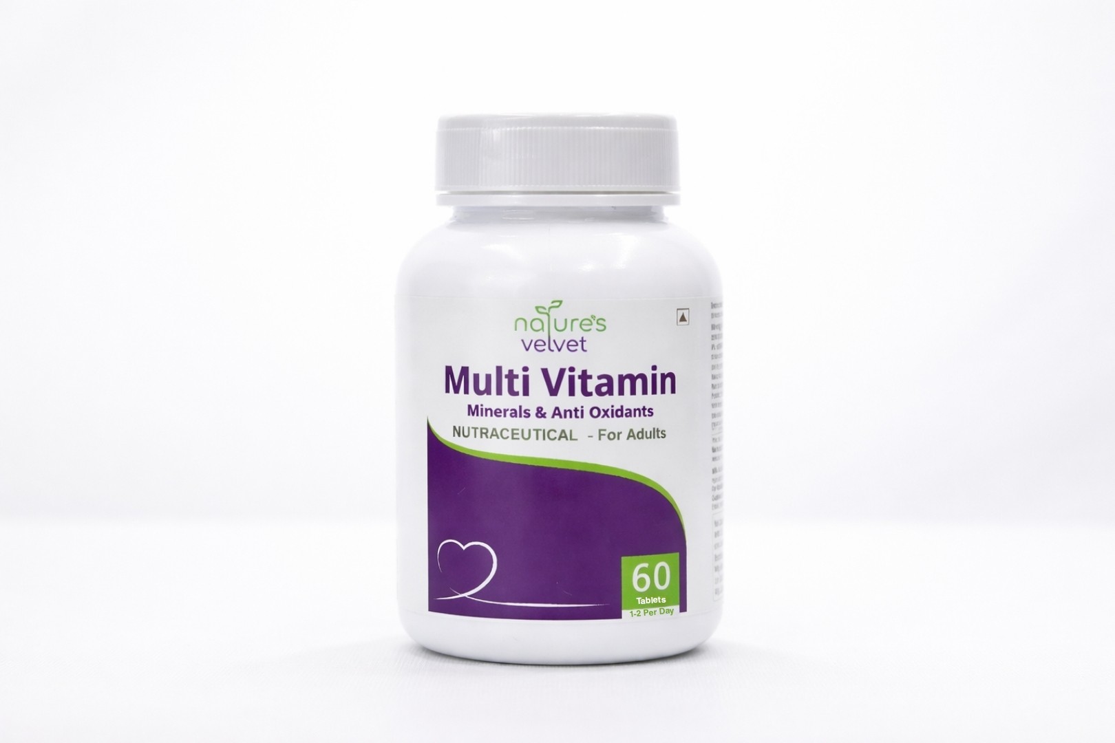 Natures Velvet Multivitamin Multiminerals & Antioxidants Tablets for Daily Nutrition, Energy & Immune Support – 60 Tablets