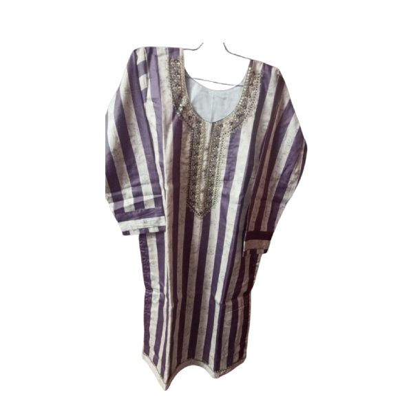 Red & White Churidar (Size-XL)