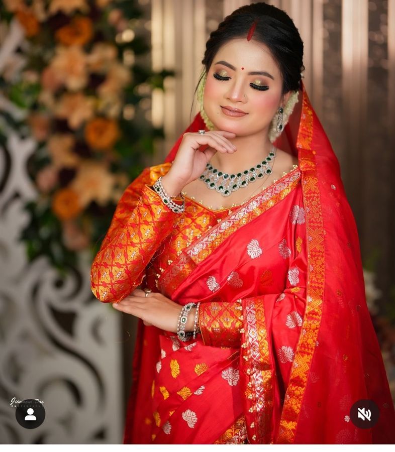 Assam silk (half saree)