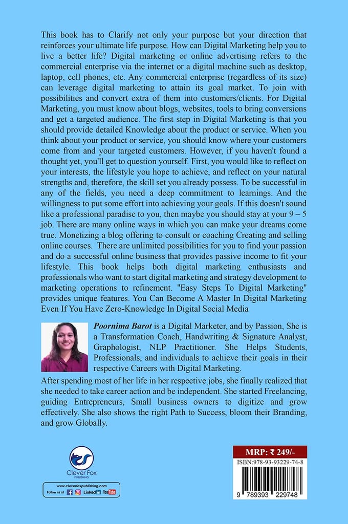 Easy Steps to Digital Marketing [Paperback] Poornima H Barot view 2