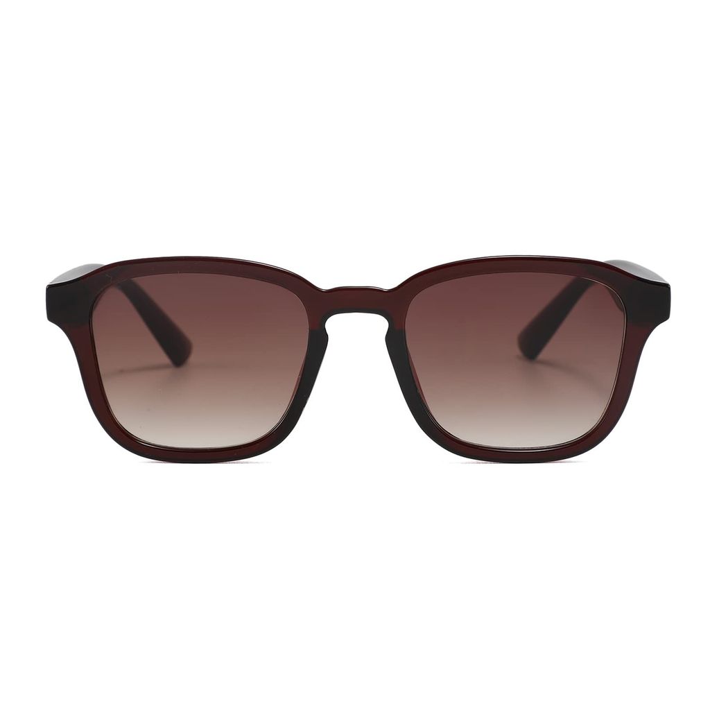 Eyenaks Stylish Wayfare Sunglasses for Men and Women | 100% UV Protection | Polycarbonate Lenses for Durability and Metal Hinges | Pack of 1 (Brown) view 2