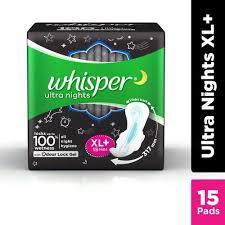 WHISPER ULTRA NIGHT XL 15PADS