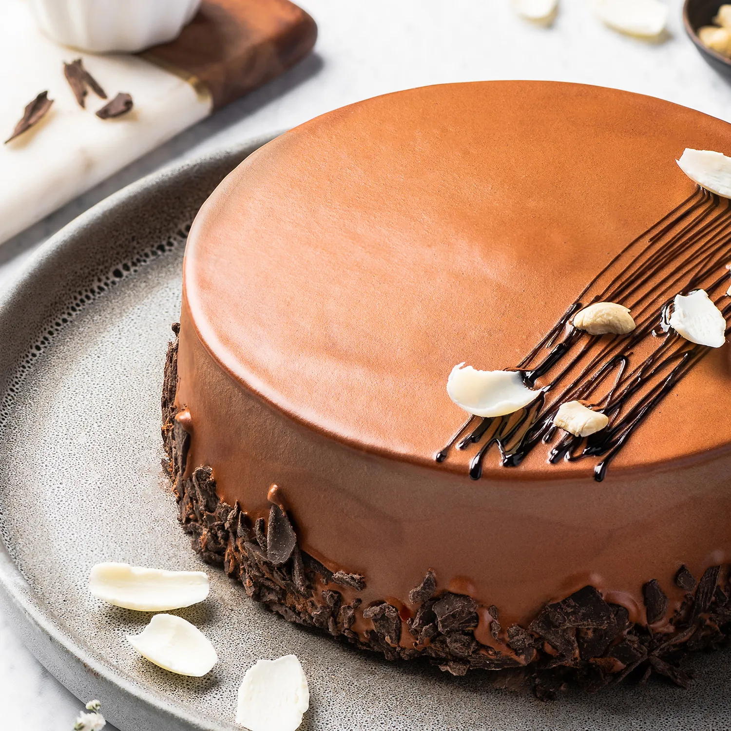 Chocolate Mud Cake Half Kg view 2