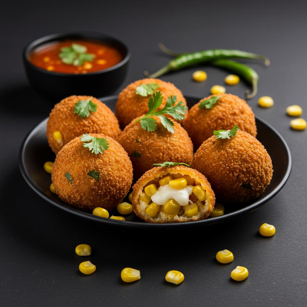 Masala Cheese Corn Dosa