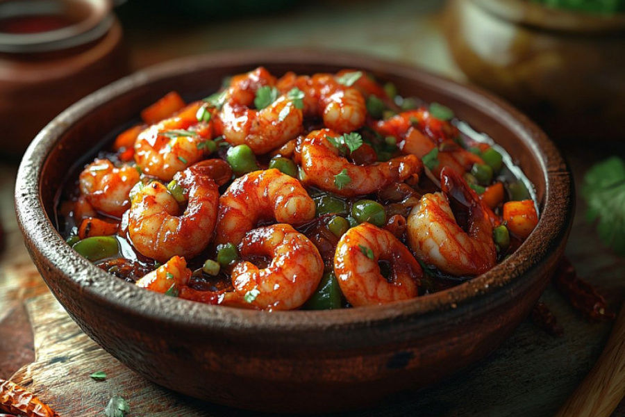 Prawns Chilli