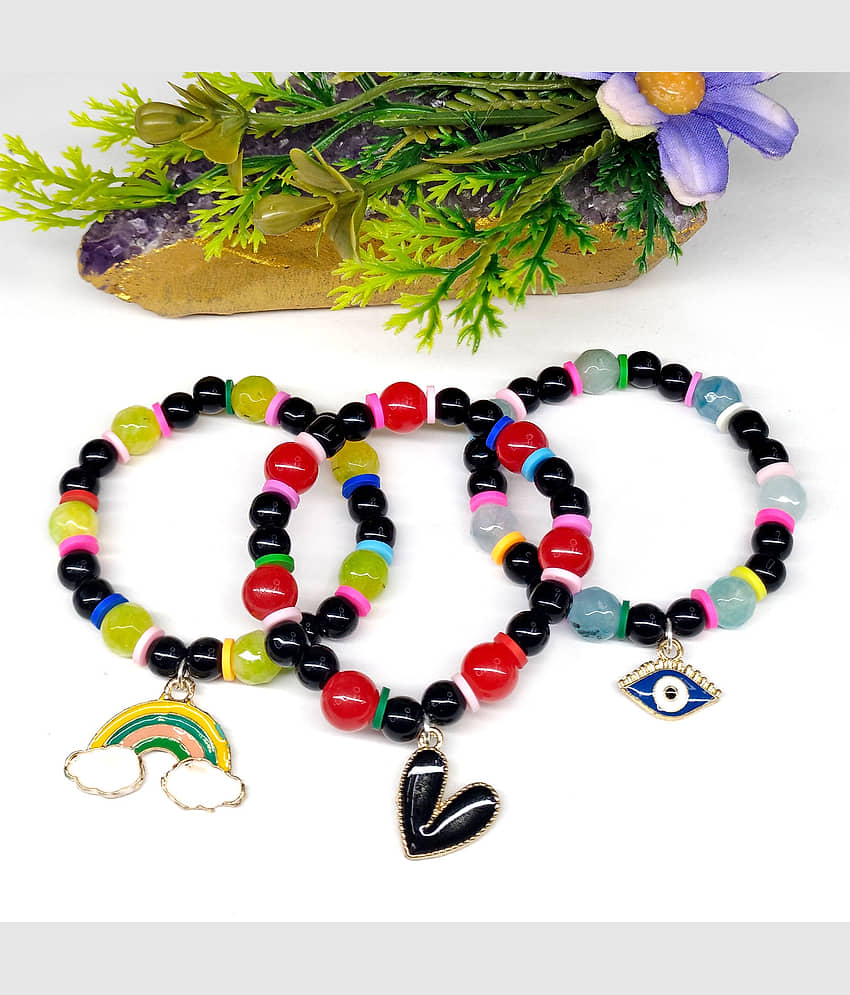 DAIVYA WELLNESS - Multicolor Bracelet ( Pack of 3 ) view 2
