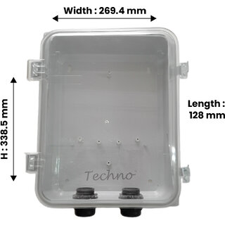 Three Phase Polycarbonate Meter Box - TMCB 065 - TP ENCLSOURE view 2