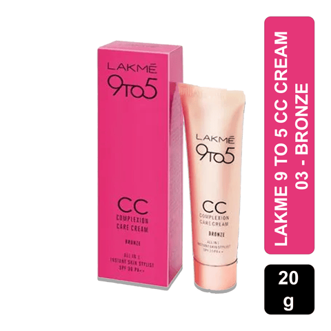 Lakme 9 to 5 Complexion Care Cream- Bronze, 9 gm Tube view 2