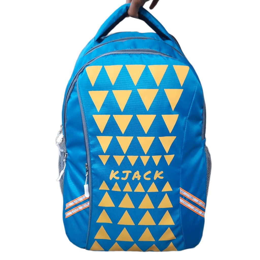 School Bags Archies College Backpack 02 (E) Sky Blue Canvas Onesize view 2
