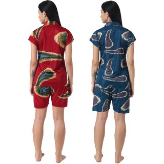 Kismat Fashion Stylish Top & Short Set Pack Of Two view 2