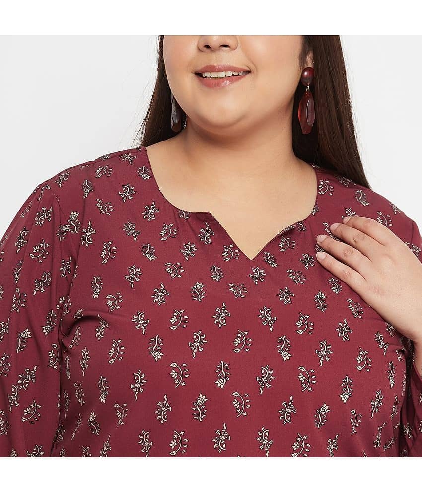 VINAAN - White Polyester Women's Regular Top ( Pack of 1 ) view 2