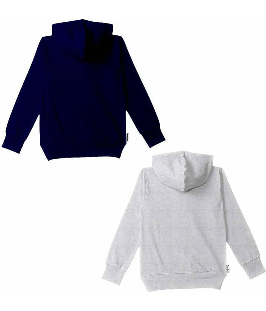NammaBaby Pack of 2 Boys Cotton Blend Sweatshirt ( Multicolor ) view 2