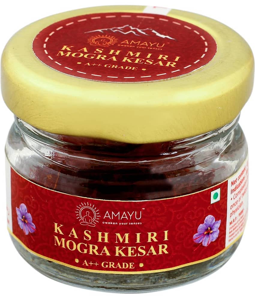 AMAYU Kashmiri Mogra Kesar Saffron 1 gm view 2