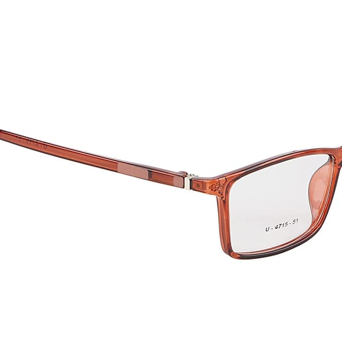 Jodykoes Premium Flexible Frame Spectacle Eyewear Eyeglasses (Brown) view 2