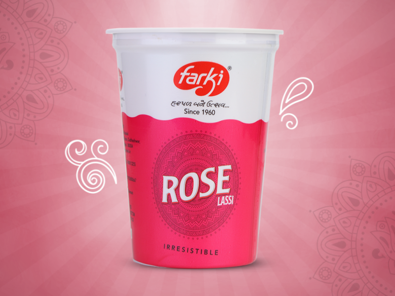 Rose lassi (200 ml)