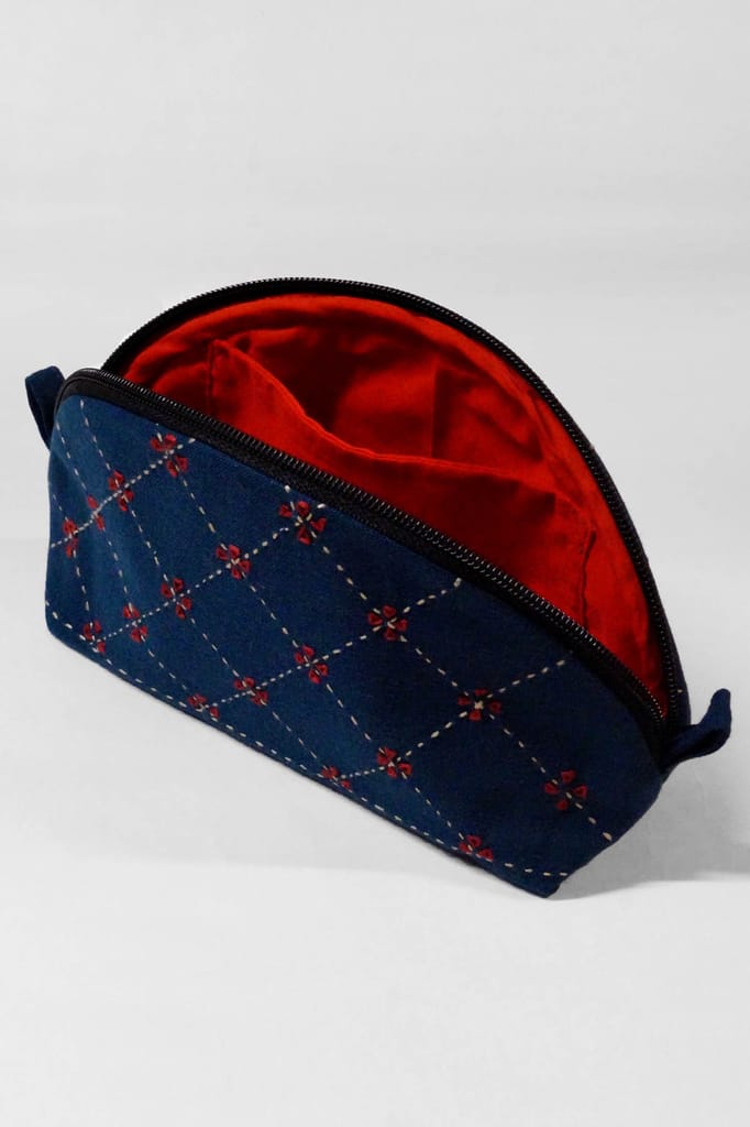 Craft For Change Indigo Pencil Pouch view 2