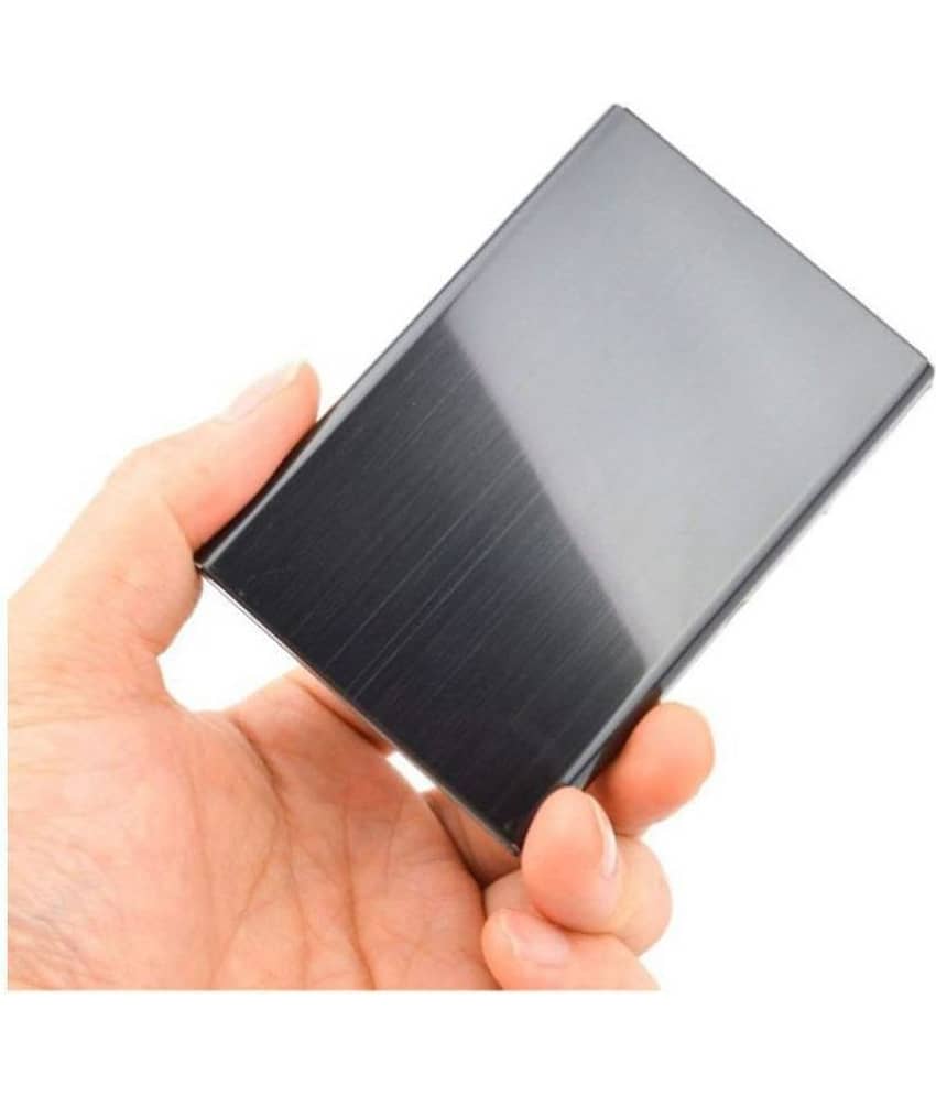 Shuangyou Silver Card Holder/Passport Holder/Document Holder Button Black Card Holder view 2