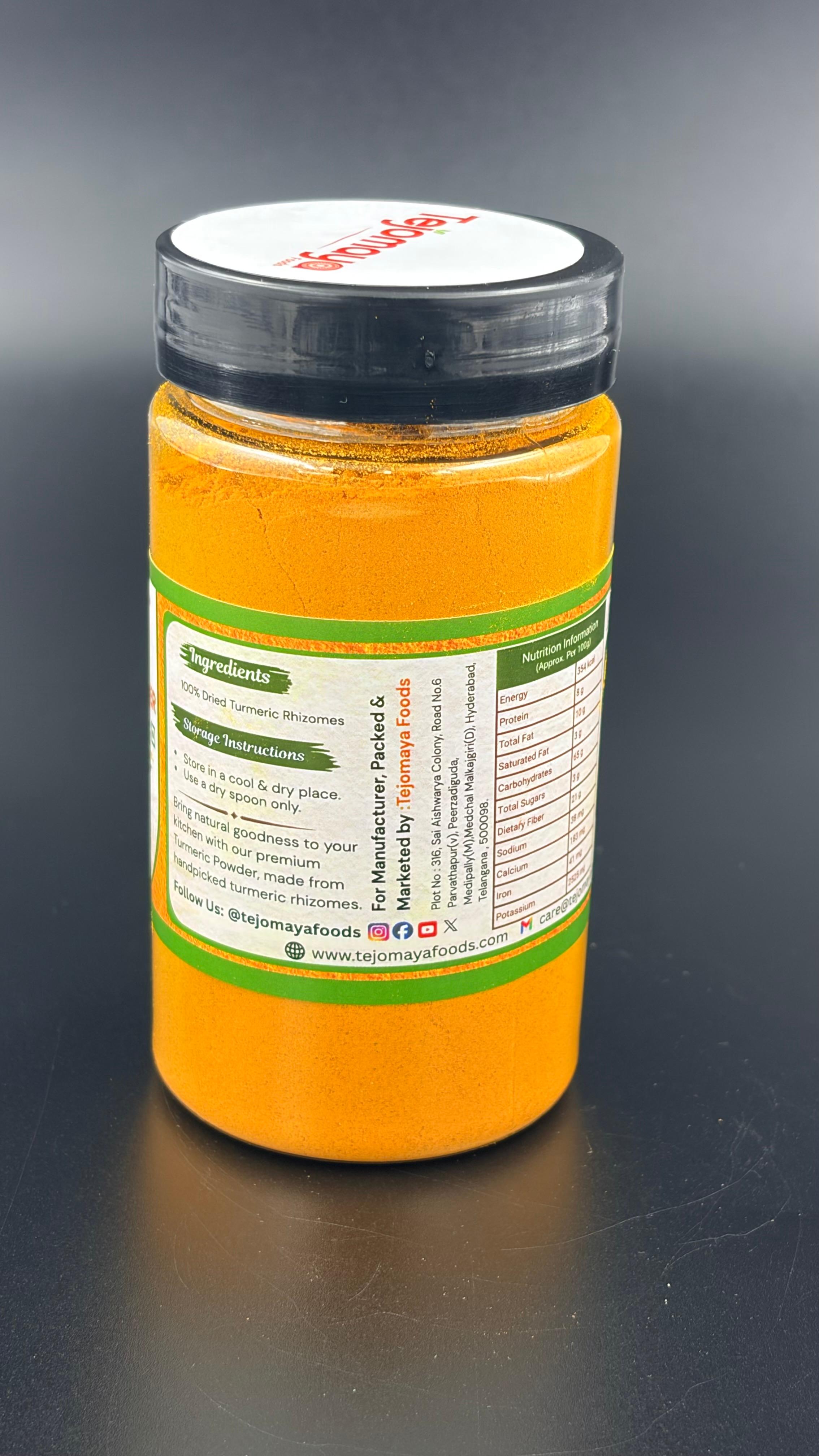 Tejomaya Pure Turmeric Powder 125g view 2