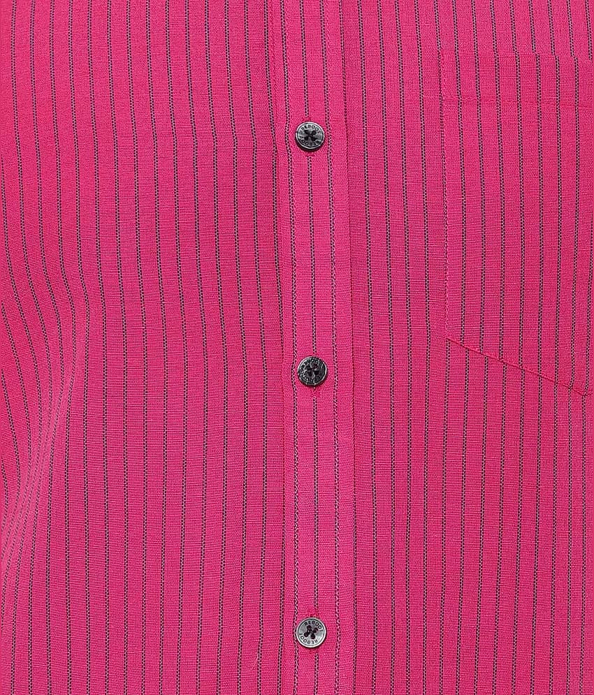 Latest Chikan - Orange Cotton Blend Regular Fit Men's Casual Shirt (Pack of 1) view 2