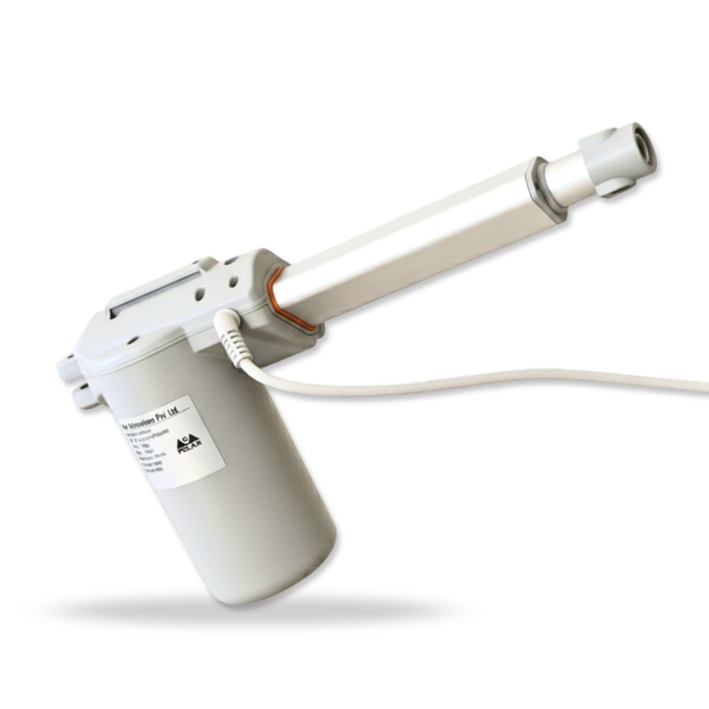 3 Function Electric Linear Actuator for Hospital Beds (Stroke 100 mm | Load 6000 N | Speed 4 mm/s) view 2