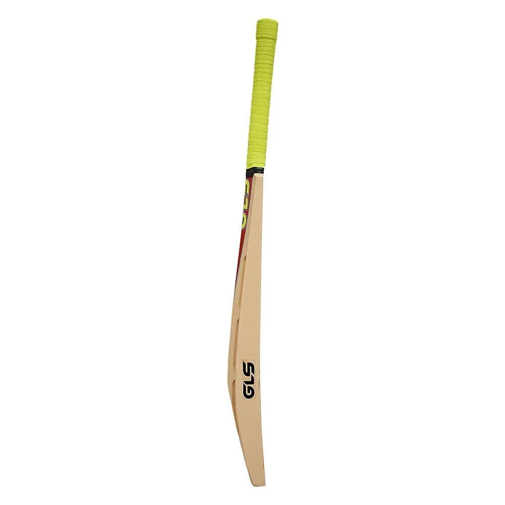 GLS Hunter PRO 33.5" Double Blade Full Size Scoop Design Popular Willow Cricket BAT for Suitable Play All Tennis Ball view 2