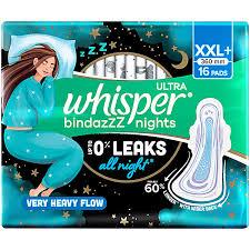 WHISPER ULTRANIGHTS XXXL 16 PADS