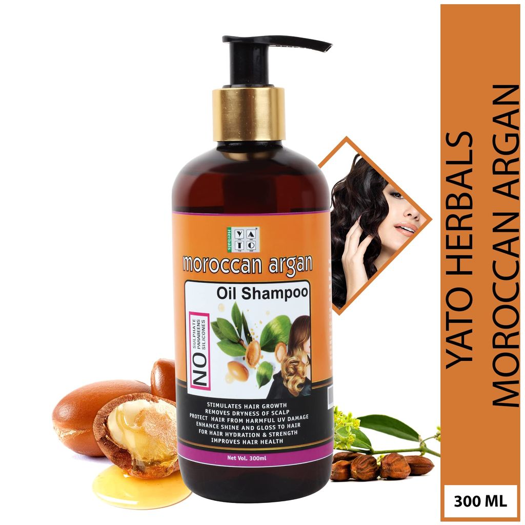 YATO Herbals Moroccan Argan Oil Shampoo 300 ML For Dry Hair view 2