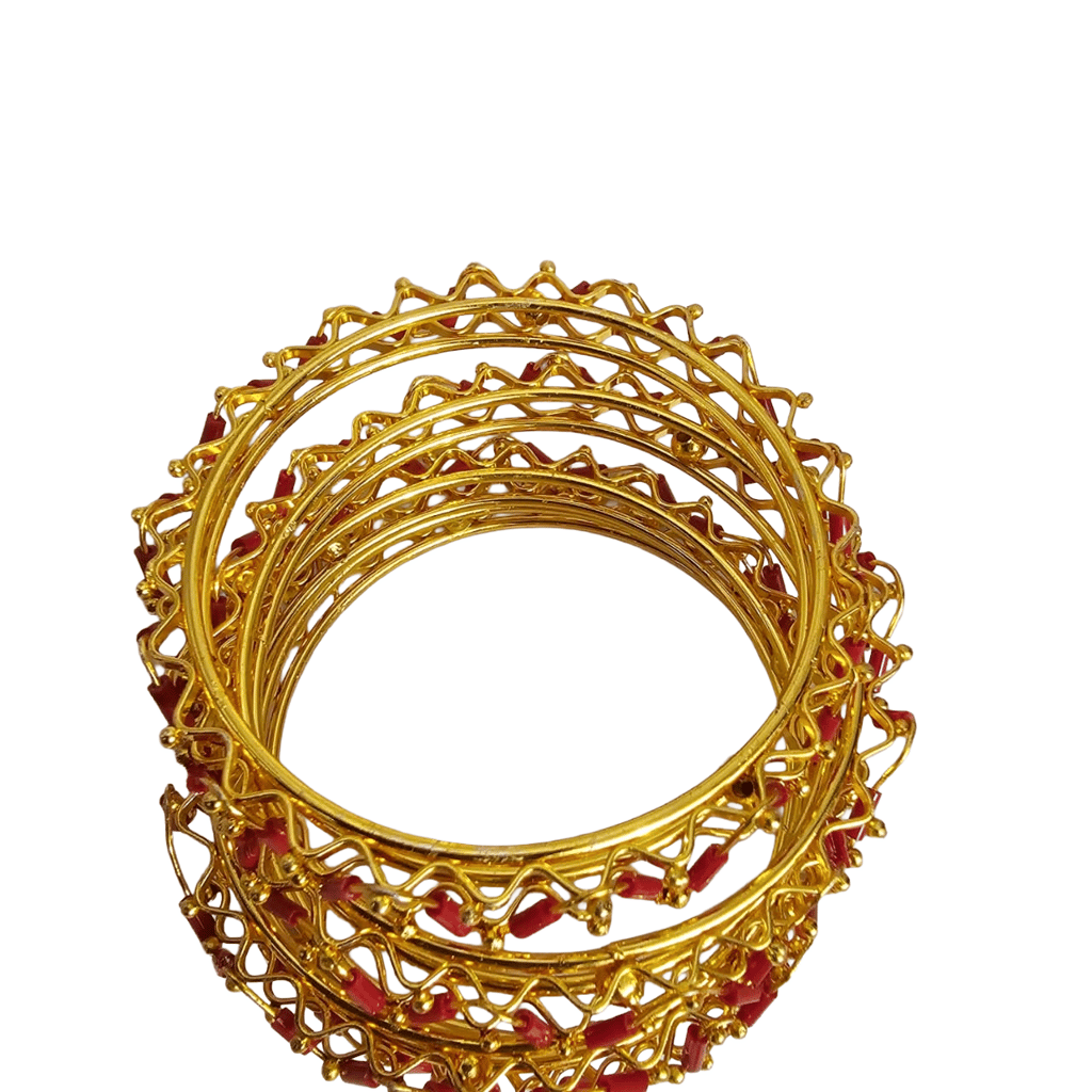 Traditional Indian Jewellery Bangle Set (Kada) view 2
