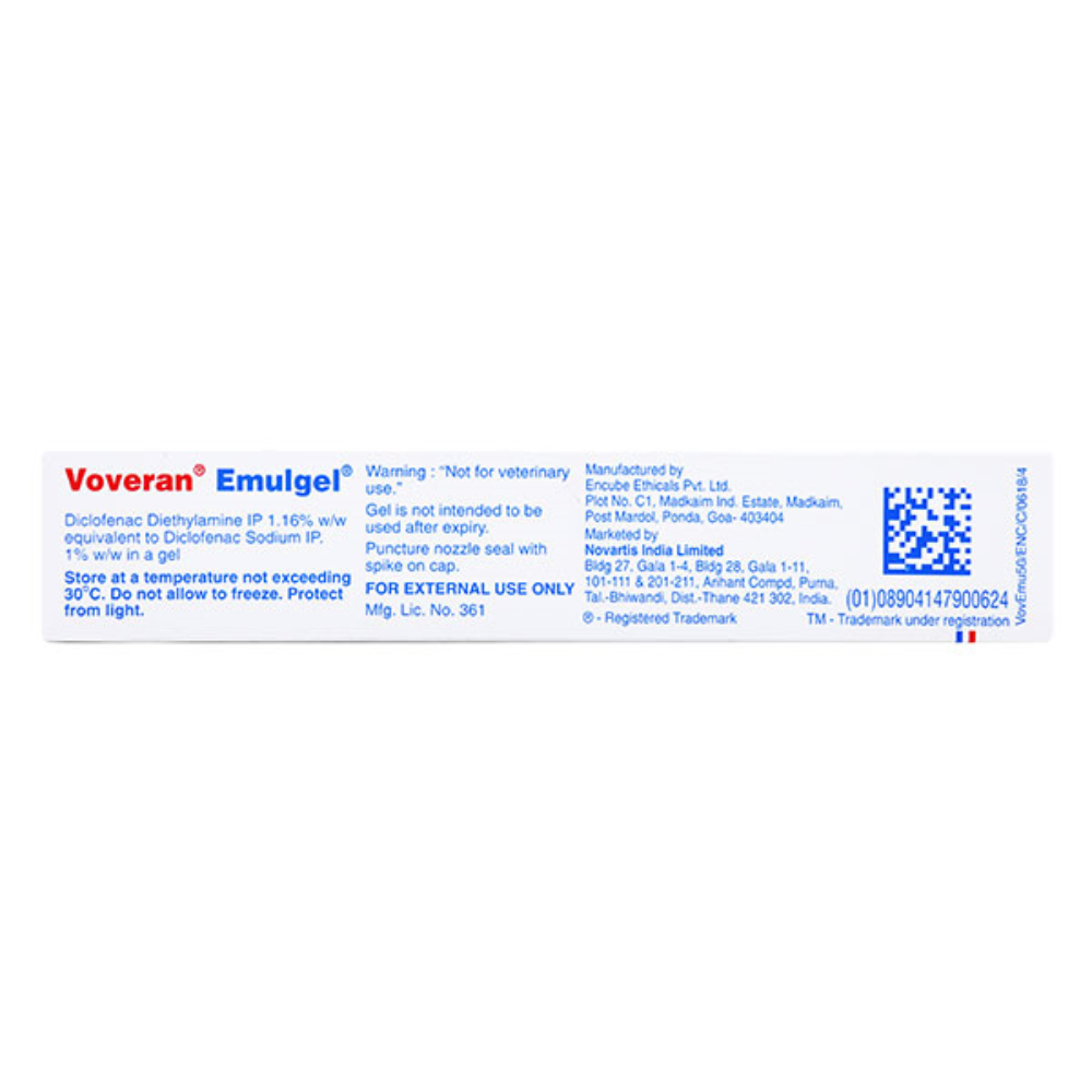 Voveran Emulgel 50 Gms view 2