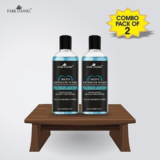 PARK DANIEL Natural pH Balanced Men Intimate Wash- Hygine Care Expert Combo pack of 2 bottles of 100 ml(200 ml) (2 x 100 ml) view 2